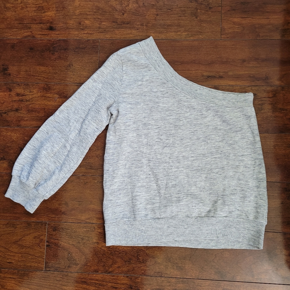 Splendid One Shoulder Sweater Top  Xsmall Nwt